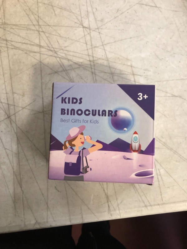 Photo 1 of Binoculars for Kids 4x30 Kids Binoculars Compact Shockproof Binoculars for 3-12 Boys Girls Best Gifts for Birthday Bird Watching Hunting Camping Exploring yellow