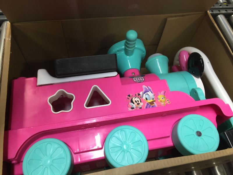 Photo 2 of Disney Minnie Mouse Play n' Sort Activity Train, Pink