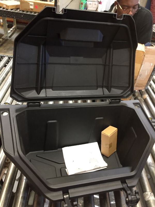 Photo 1 of A & UTV PRO 42 QT Rear Cargo Box for 2020 2021 2022 2023 Polaris RZR PRO XP/XP LE 4 Accessories, Water Resistant Storage Bin, Replace OEM # 2883752