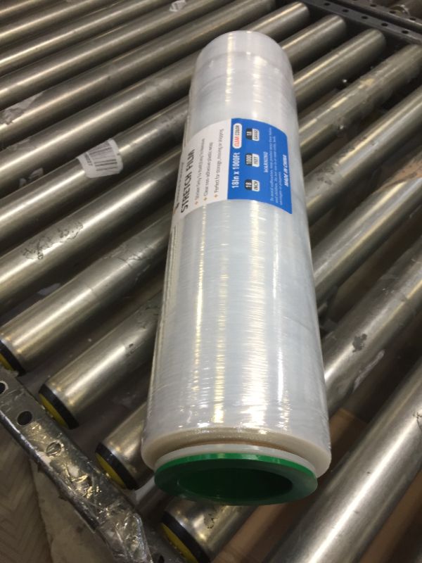 Photo 2 of Akudy Stretch Film 18"X1000 Feet, 80 Gauge,Clear Stretch Wrap for Moving/Pallet Stretch Film with Tension Control Handle