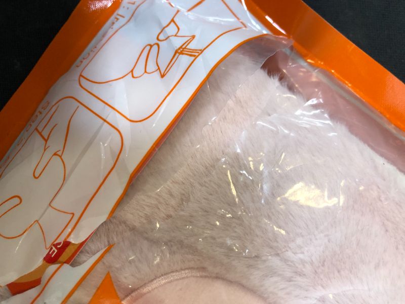 Photo 1 of Hot Water Bottle with Plush Hand Warmer Pocket 1.2L PVC Feet for Cramps Pain Relief Rubber Hot Water Bags for Kids, Bed Cute Keep Warm Hand Warmers Put Your Hands in Plush Cover(Pinkish Peach)