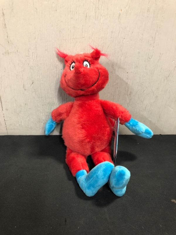 Photo 2 of Aurora - Dr Seuss - 12" Fox in Socks Plush Red