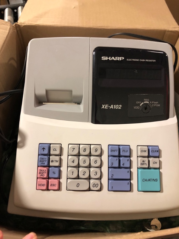 Photo 2 of Sharp XEA102 Cash Register
