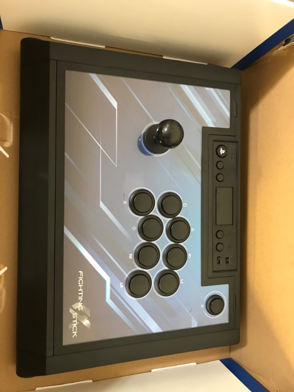 Photo 4 of HORI PlayStation 5 Fighting Stick Alpha - Tournament Grade Fightstick for PS5, PS4, PC - Officially Licensed by Sony -- Unable to Test*** 