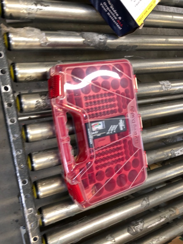 Photo 1 of Ontel Battery Daddy 180 Battery Organizer and Storage Case with Tester, 1 Count, As Seen on TV Original - 180 Batteries---FACTORY SEALED 