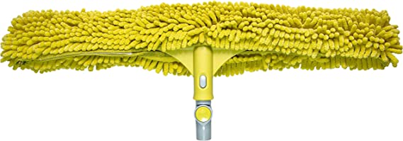 Photo 2 of DocaPole 6-24 Foot Extension Pole (30 Ft Reach) + 24” Chenille Microfiber Window Scrubber for Washing and Cleaning Large Windows and Glass Surfaces