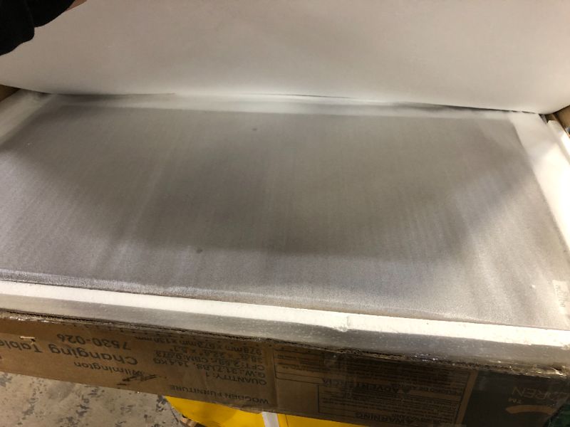 Photo 1 of DELTA CHILDREN INFANT CHANGING TABLE, GRAY
