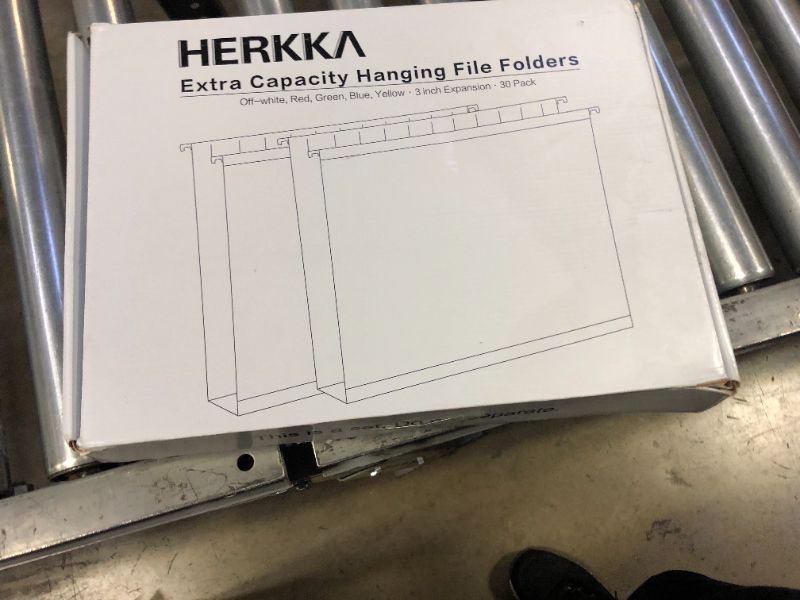 Photo 3 of HERKKA Extra Capacity Legal Size Hanging File Folders, 30 Reinforced Hang Folders, Heavy Duty 3 Inch Expansion, Designed for Bulky Files, Medical Charts, Assorted Colors, 30 Pack 3''