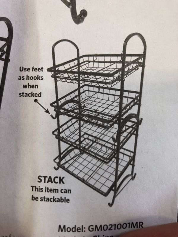 Photo 1 of 2 Tray Display Stand/Can Organizer 