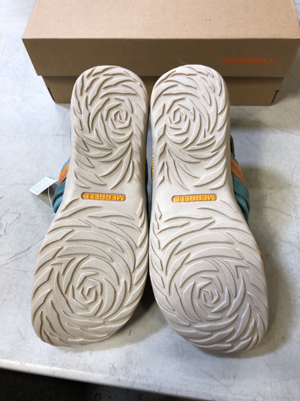 Photo 3 of Merrell Women's Terran 3 Cush Post Sandal 8 Mineral