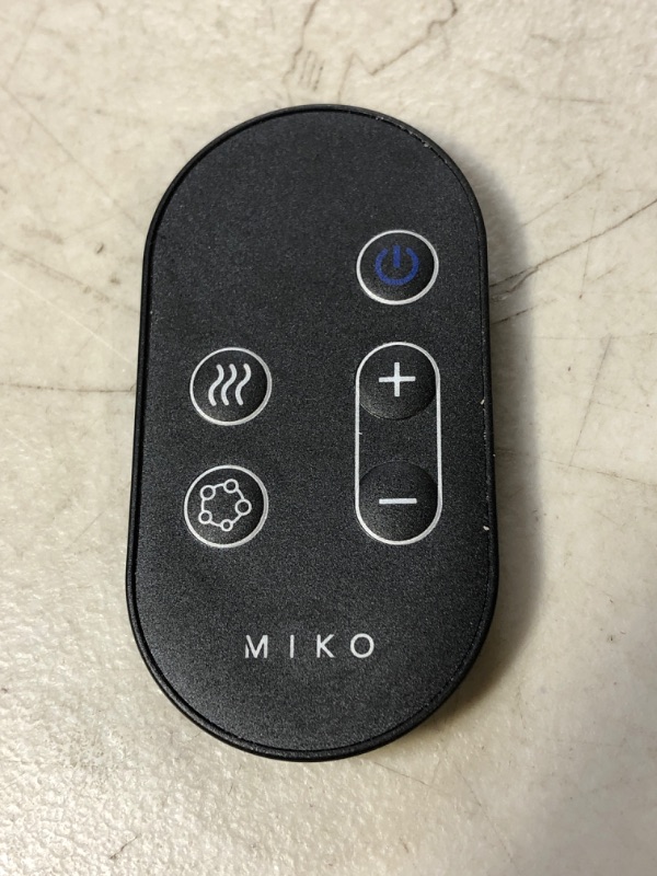 Photo 3 of MIKO Foot Massager Machine - Deep Kneading, Shiatsu, Air Compression, and Heat Therapy - Plantar Fasciitis, Diabetics, Neuropathy, Fits Up to Men Size 13 Grey With Digital