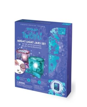 Photo 1 of Box CanDIY Totally Twilight Night Light Jars Set - Arts & Crafts for Ages 6 to 12 