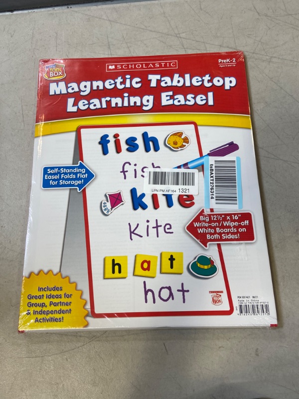 Photo 1 of Little Red Tool Box: Magnetic Tabletop Learning Easel