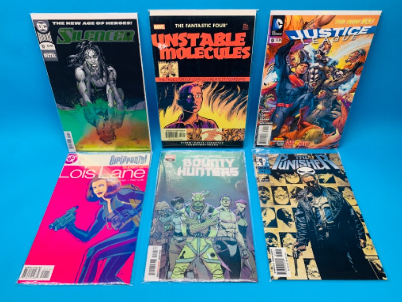Photo 1 of 015004… 6 comics in plastic sleeves 
