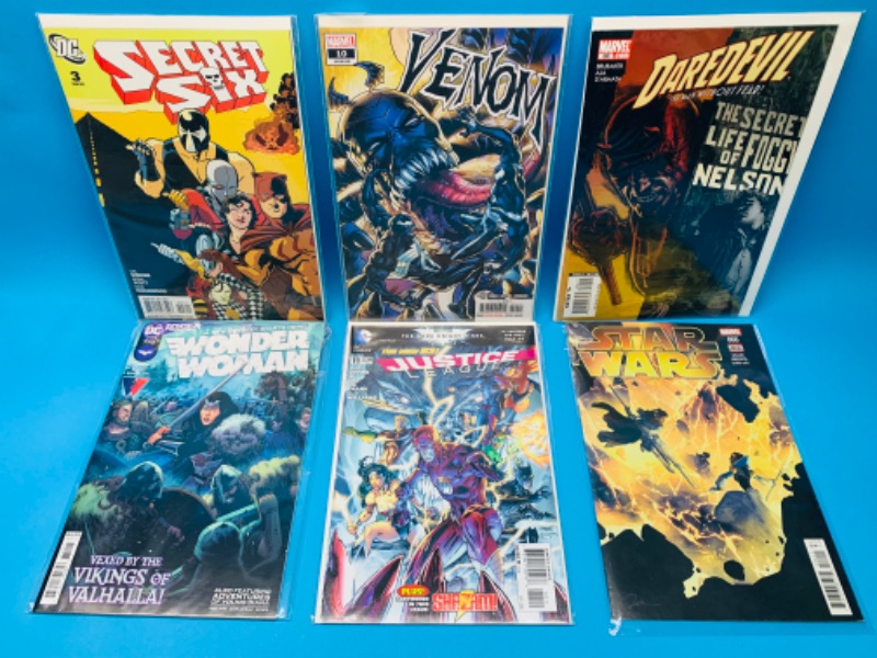 Photo 1 of 015006… 6 comics in plastic sleeves 