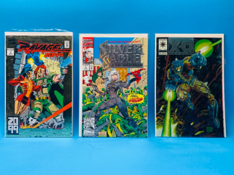 Photo 1 of 015020…3 specialty covers #1 comics in plastic sleeves 