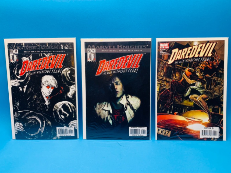 Photo 1 of 015044…3 daredevil comics in plastic sleeves 