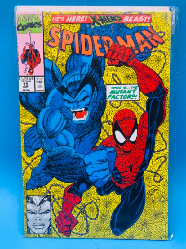 Photo 1 of 015058… Spider-Man comic 15 in plastic sleeve
