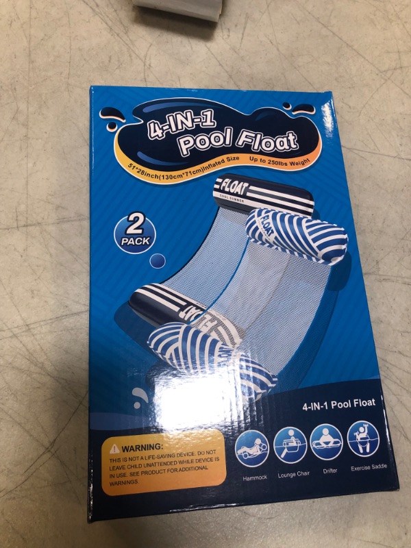 Photo 1 of 4 in1 pool float 2 pack