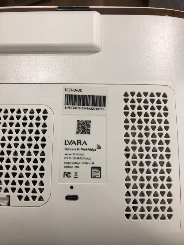 Photo 1 of **READ NOTES** LVARA Nano Mister Facial Sprayer - High-pressure Nano Facial Mister & Smart Mini Skincare Fridge