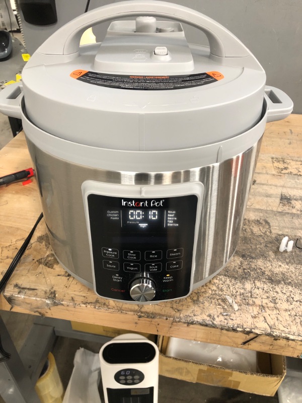 Photo 2 of Instant Pot Duo Plus 8-Qt. Multi-Use Pressure Cooker with Whisper-Quiet Steam Release