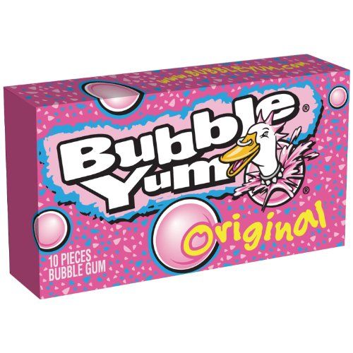 Photo 1 of **expires 2024**
BUBBLE YUM Bubble Gum, Original, 10 Pieces (Pack of 12)

