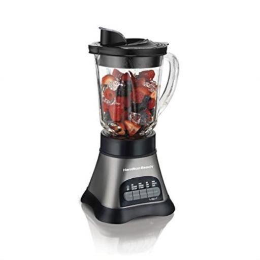 Photo 1 of **NON-FUNTIONAL, PARTS ONLY**
Hamilton Beach Wave Crusher Blender with 40oz Jar, 3-Cup, Grey & Black (58163) 