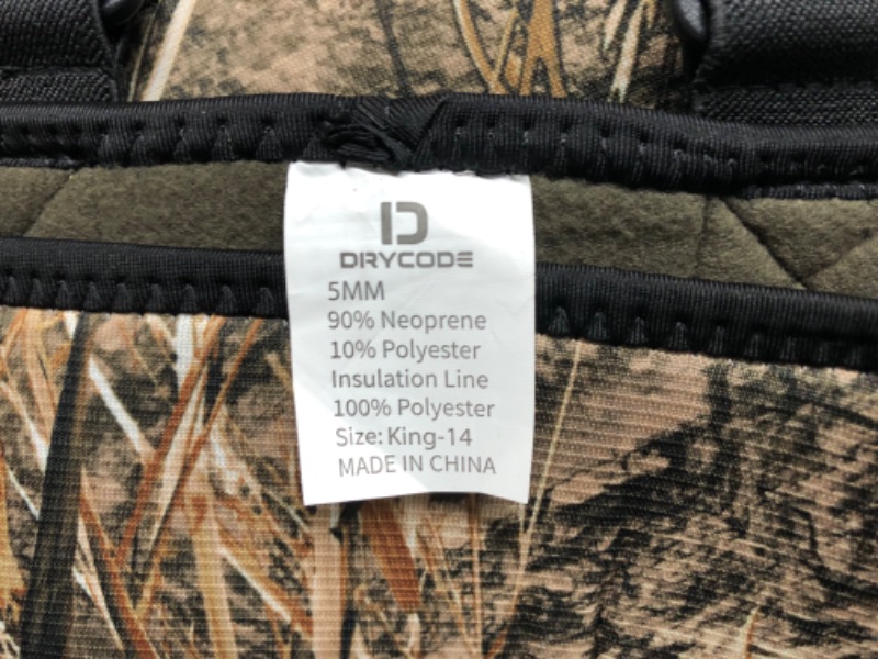 Photo 4 of **BRAND NEW**
DRYCODE Chest Waders for Men with 1600g Boots, Waterproof Insulated Duck Hunting Waders for Fishing, Snow, Camo