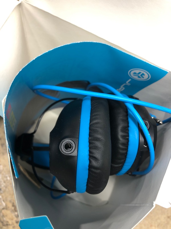 Photo 2 of JLab JBuddies Pro Over-Ear Bluetooth Wireless Kids Headphones - Black/Blue