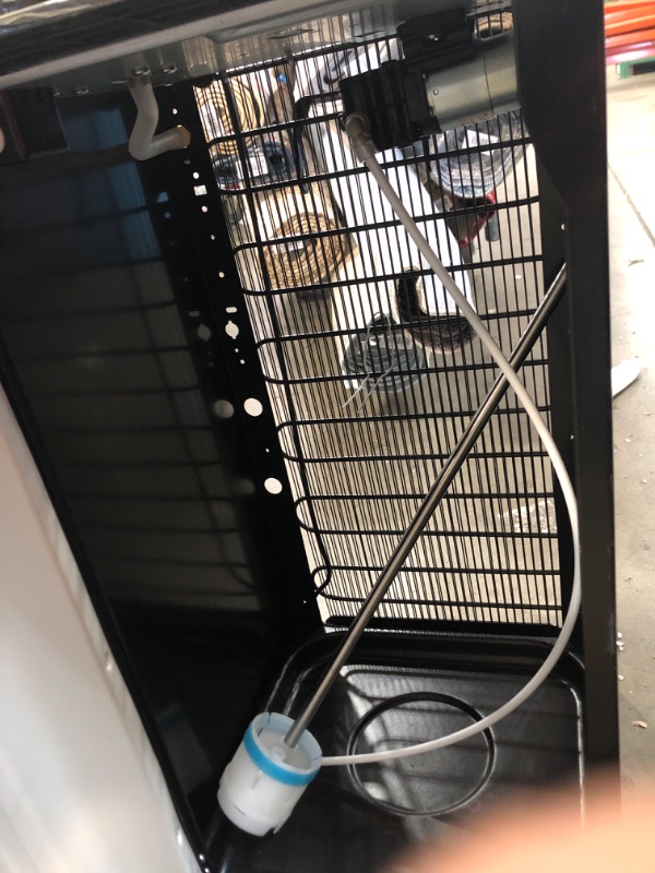 Photo 4 of Brio Moderna Touchless Bottom Load Water Cooler Dispenser - Self-Cleaning, Motion Sensor, Tri Temp Dispense, Child Safety Lock, Holds 3 or 5 Gallon Bottles, Digital Display and LED Light Stainless Steel Touchless