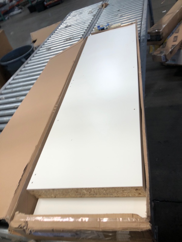 Photo 1 of DAMAGED EDGE/CORNERS***IKEA Bookcase, White 22210.201126.818, 15 3/4x11x79 1/2 "
