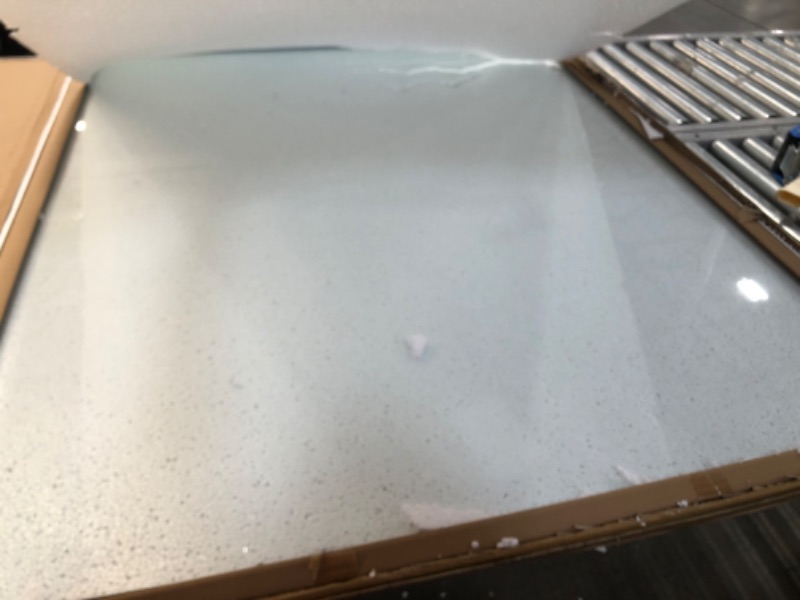 Photo 1 of GLSLAND Office Chair Mat, 46" x 55" Premium Tempered Glass 