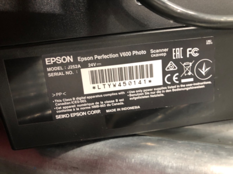 Photo 5 of MISSING POWERCORDS***Epson Perfection V600 Colour Flatbed Scanner
