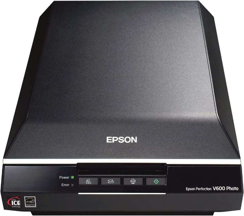 Photo 1 of MISSING POWERCORDS***Epson Perfection V600 Colour Flatbed Scanner
