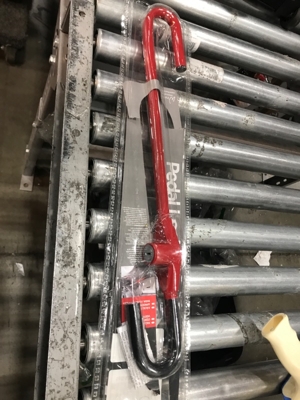 Photo 1 of Winner International The Club CL303 Pedal to Steering Wheel Lock, Red, 5.25 Inch