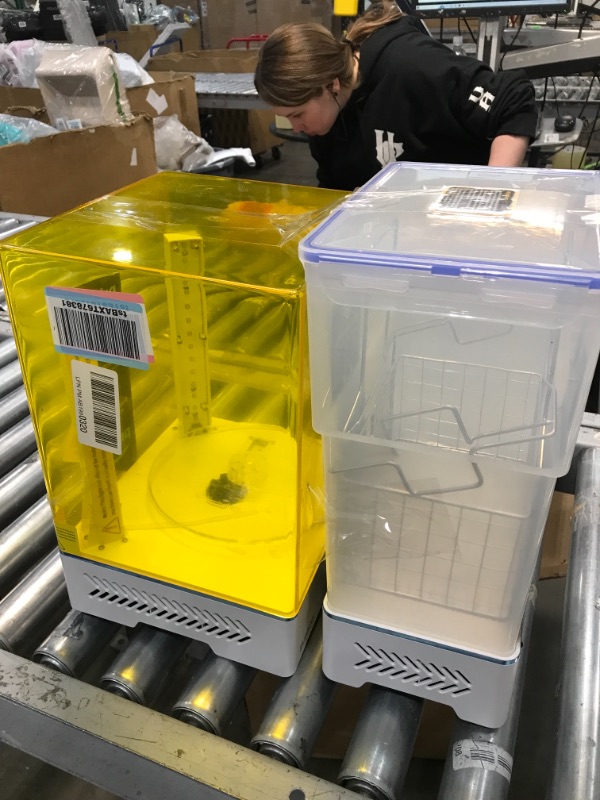 Photo 1 of ELEGOO Mercury X Bundle Cure and Wash Large UV Curing Machine Resin Washing and Curing Machine for LCD/DLP/SLA 3D Printer Models