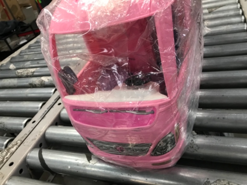 Photo 3 of **used item**
Barbie Camper Playset With Barbie Accessories, Pool And Furniture, Rolling Vehicle With Campsite Transformation??? [Amazon Exclusive]