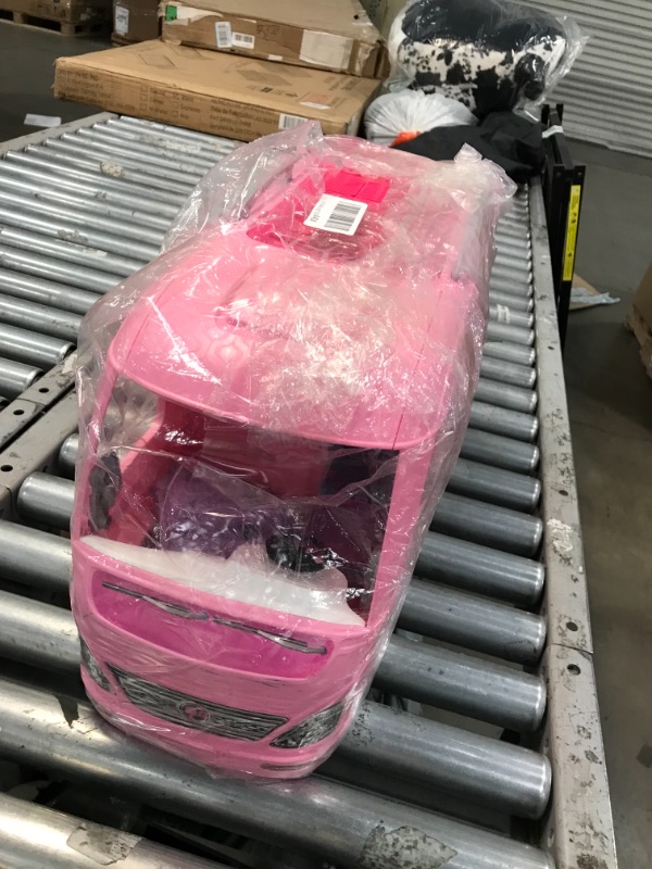 Photo 4 of **used item**
Barbie Camper Playset With Barbie Accessories, Pool And Furniture, Rolling Vehicle With Campsite Transformation??? [Amazon Exclusive]