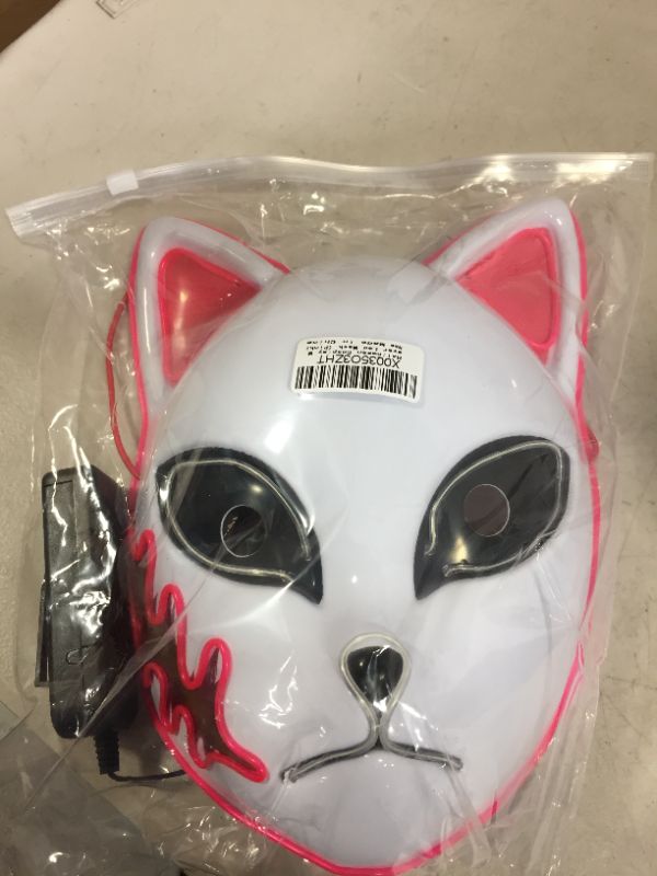 Photo 1 of HALLOWEEN COSPLAY MASK DEMON SLAYERS MASK JAPANESE ANIME MASK