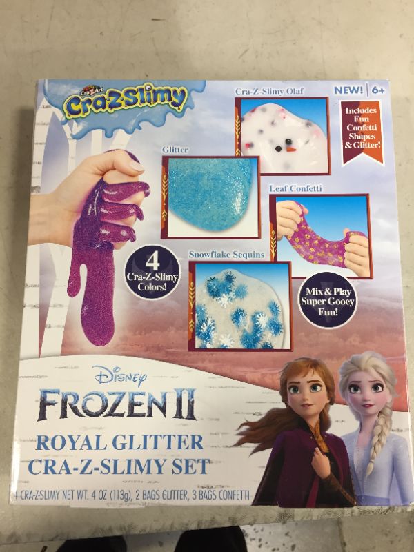 Photo 2 of Cra-Z-Art Disney Frozen II Mix and Match Pre-Made Slime
,FACTORY SEALED