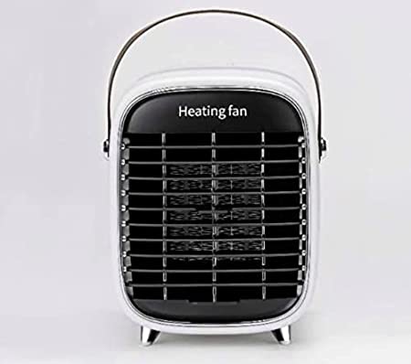 Photo 1 of Portable Electric Space Heater with Thermostat for indoor use - 1000W/650W Ceramic Fan with 2-in-1 Oscillating Room Heater with Overheat Protection
