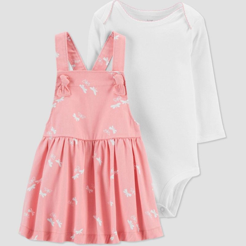 Photo 1 of Baby Girls' Dragonfly Skirtall Top & Bottom Set - Just One You® Made by Carter's, SIZE 3 M 