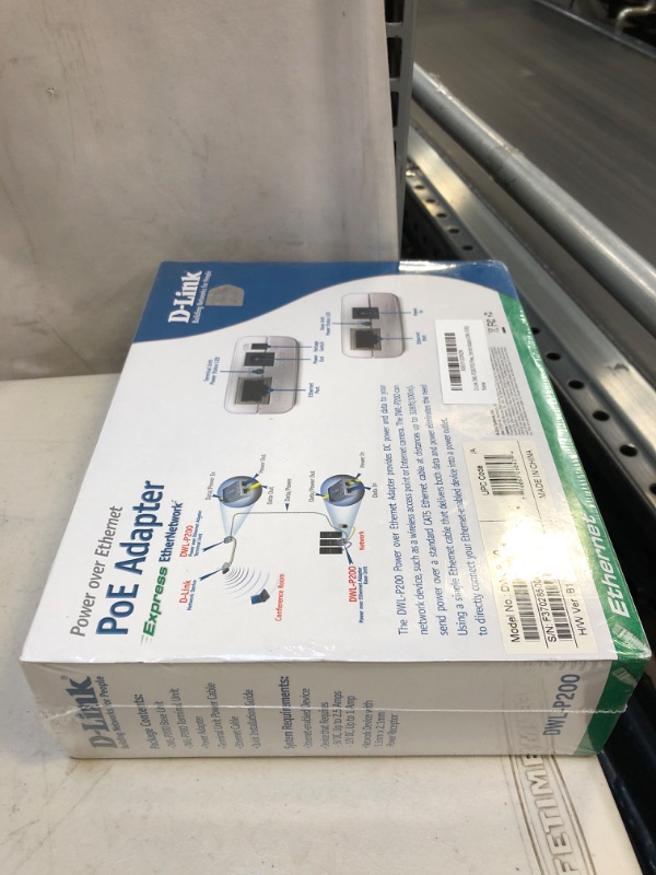 Photo 3 of D-Link DWL-P200 POE Power Over Ethernet Adapte (DWL-P200)
 (factory sealed)