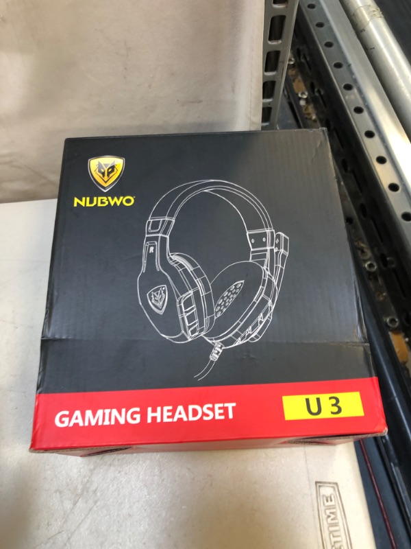 Photo 2 of NUBWO U3 3.5mm Gaming Headset for PC