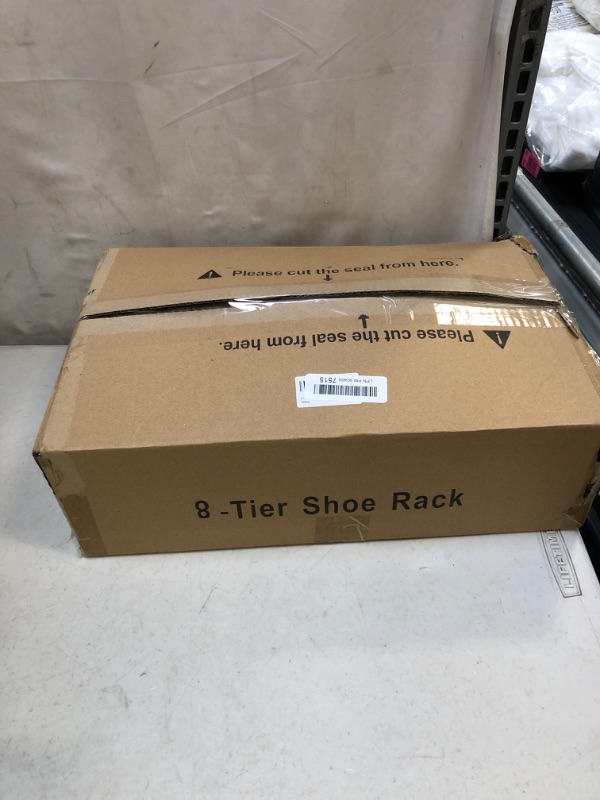 Photo 1 of 8- TIER SHOE RACK 