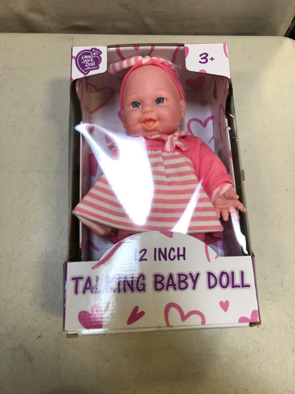 Photo 1 of 12 INCH TALKING BABYDOLL (FACTORY SEALED)