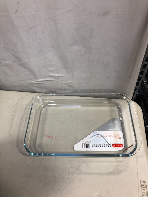 Photo 2 of 2.0 L Tempered glass bakeware (SLIGHTLY USED)