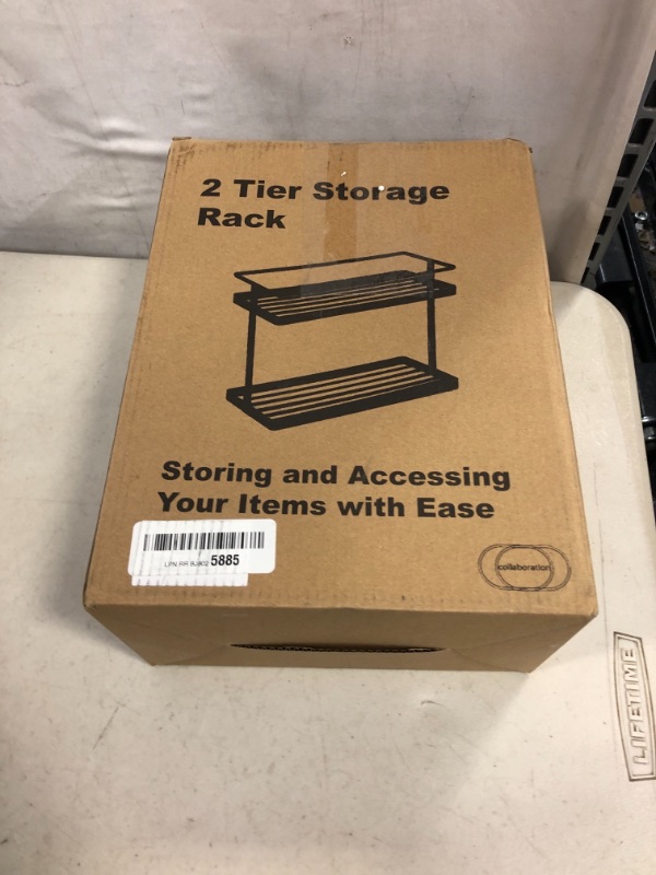 Photo 1 of 2 TIER STORAGE RACK 