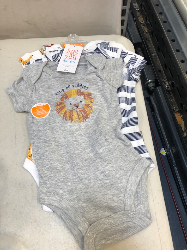 Photo 2 of Baby Boys' 3pk Safari Bodysuit - Just One You® Made by Carter's
Size: 3M
