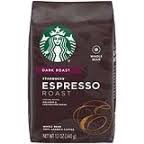 Photo 1 of (2 Pack) Starbucks® Dark Espresso Roast Whole Bean Coffee, 12 oz
EXP OCT 26 2022